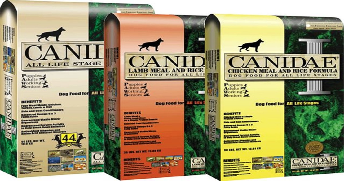 A image of canidae dog food all life stages review