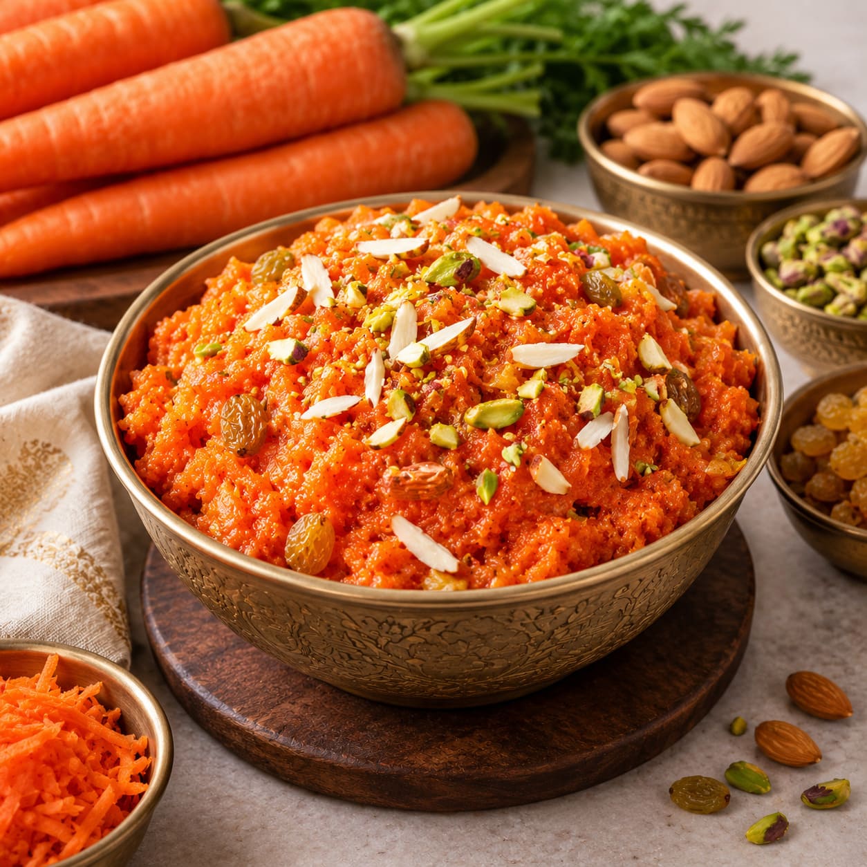 gajar ka halwa carrot​