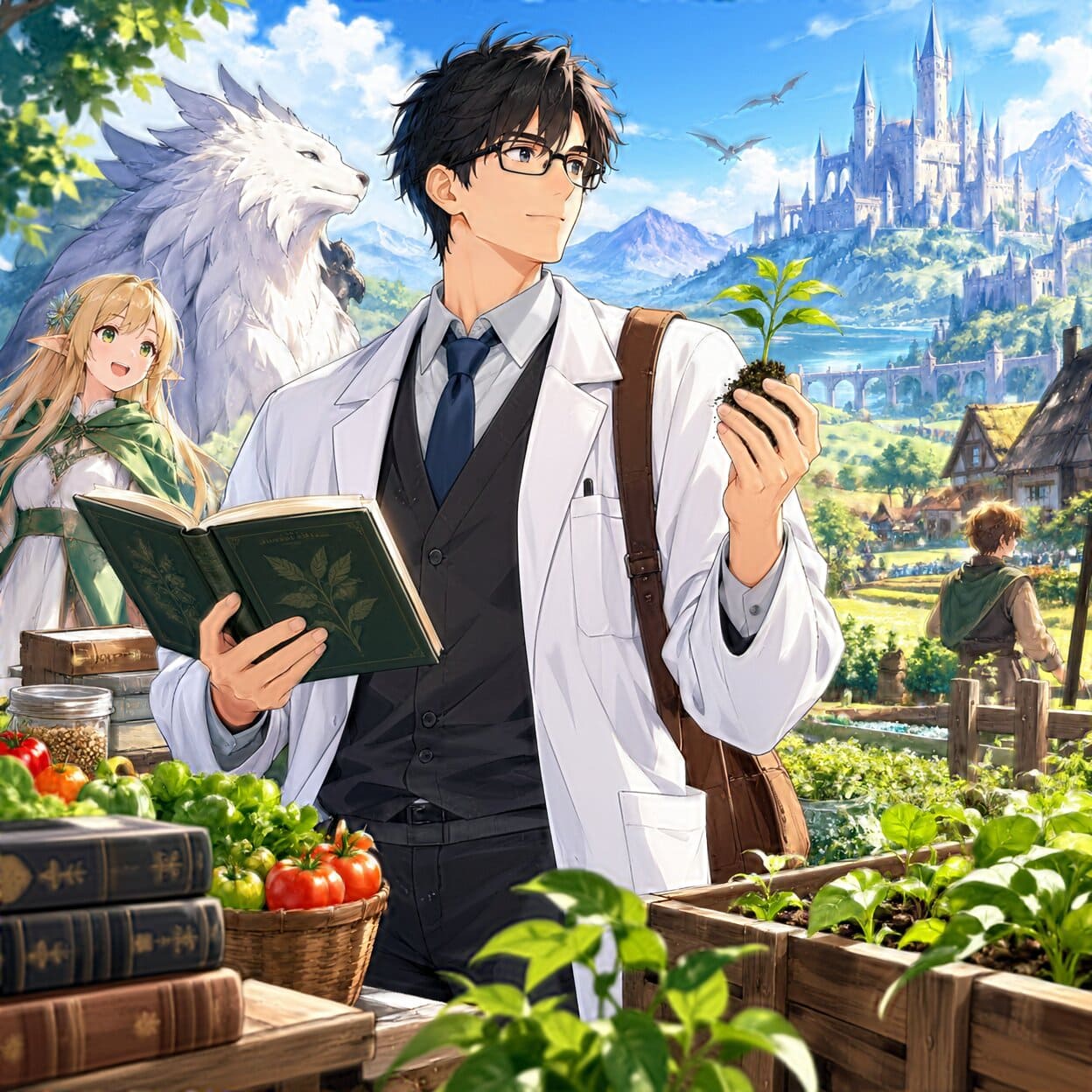 isekai adventure of an agricultural science professor​