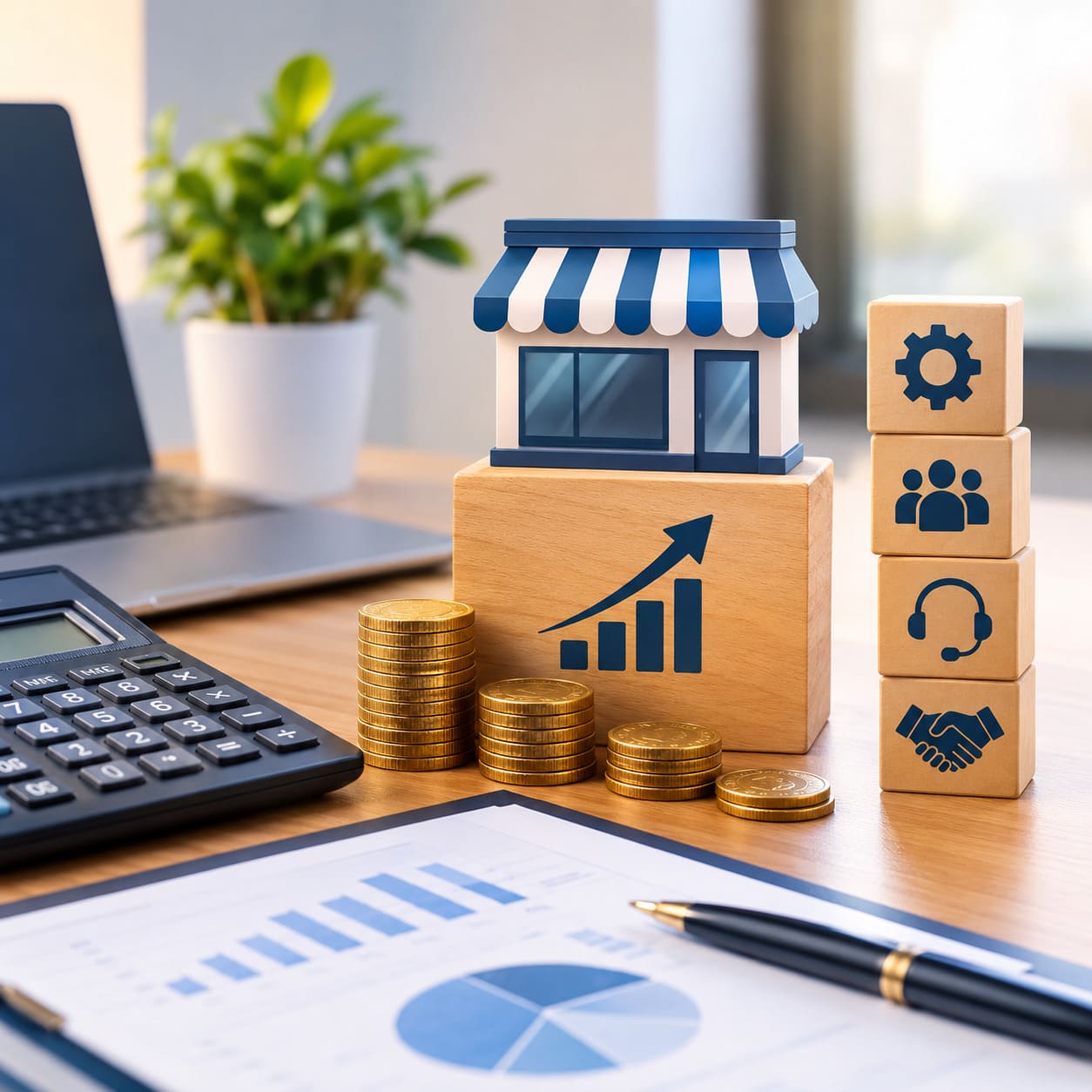 valuation of service business